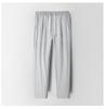 Men's Breathable Lyocell Linen Summer Trousers - Casual, Comfortable, Elastic Waist, Straight Leg, Solid Color.