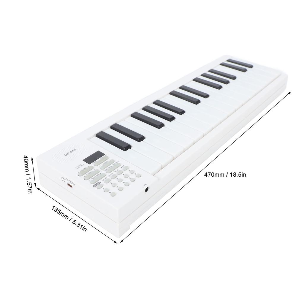 61klávesové skládací piano Přenosná klávesnice Skládací elektronický nástroj s nahráváním a přehráváním 61klávesové přenosné klávesové piano