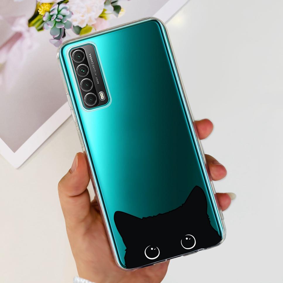 For Huawei P smart 2021 Case New Design Fashion Print Soft Silicone TPU Cover For Huawei P Smart 2021 PPA-LX1 Phone Case Fundas