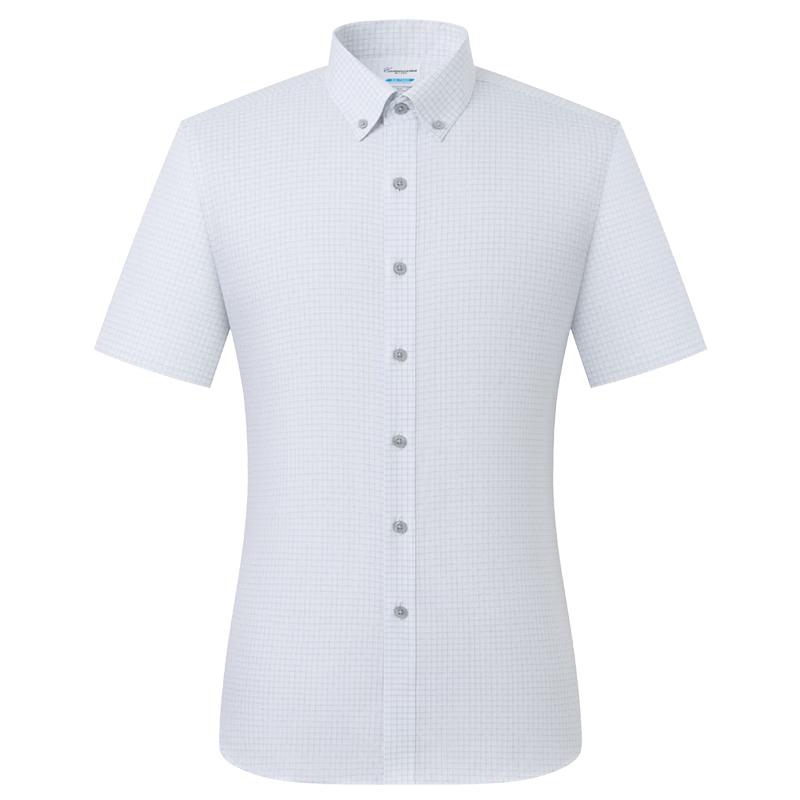 

CAMICISSIMA Men s Summer Business Casual Short Sleeve Non-Iron Shirt 41