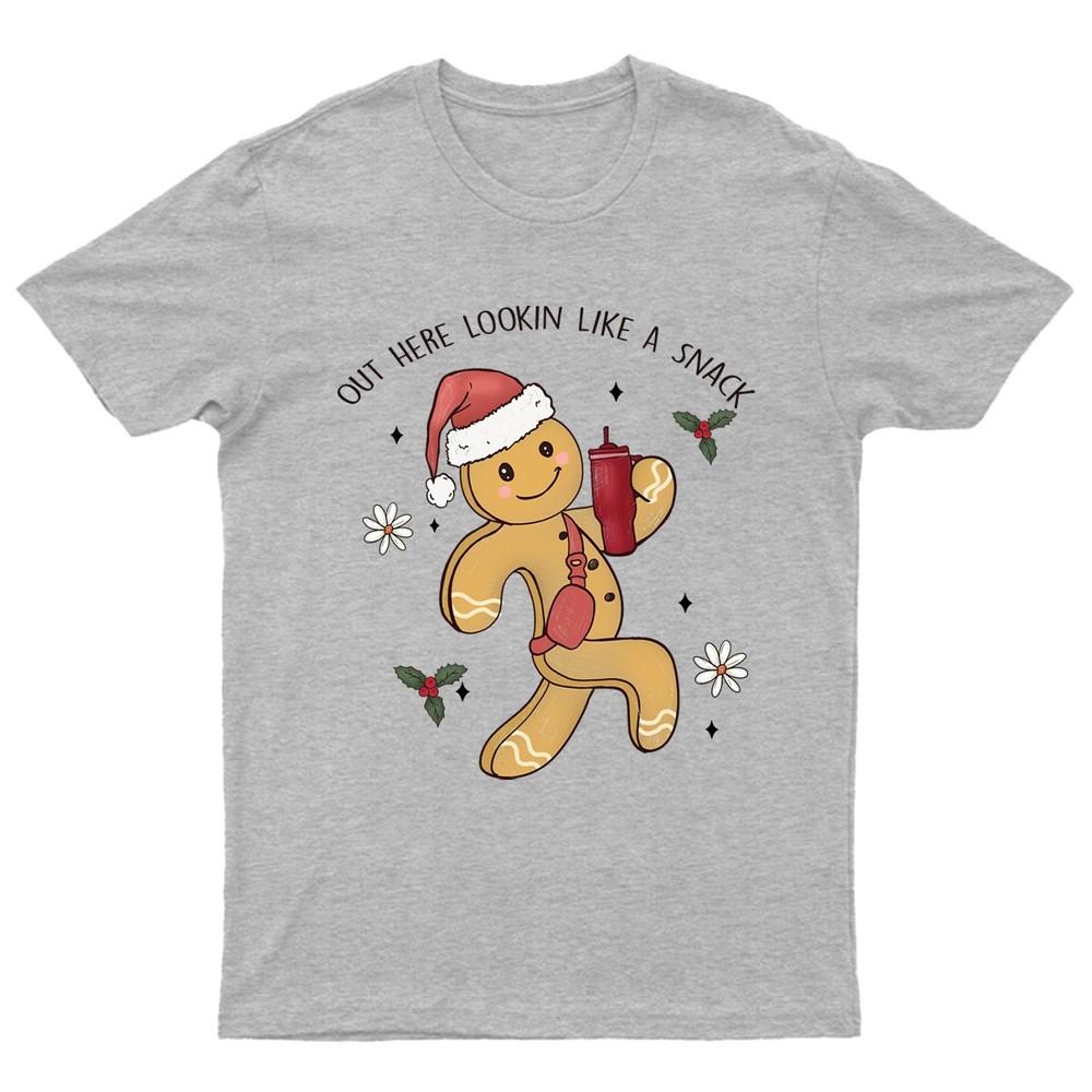 Out Here Lookin Like TShirt Unisex Gift Retro Seasonal Funny Xmas Santa b