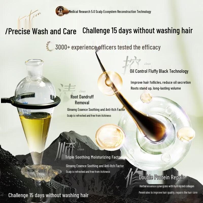 Korean Herbal Scalp & Oil Control Shampoo