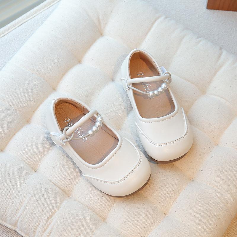 

Children Princess Shoe Summer Fashion Spring New Kids Leather Shoes Soft Soled Anti Slip Girls Casual Simple Mary Jane Shoe 24