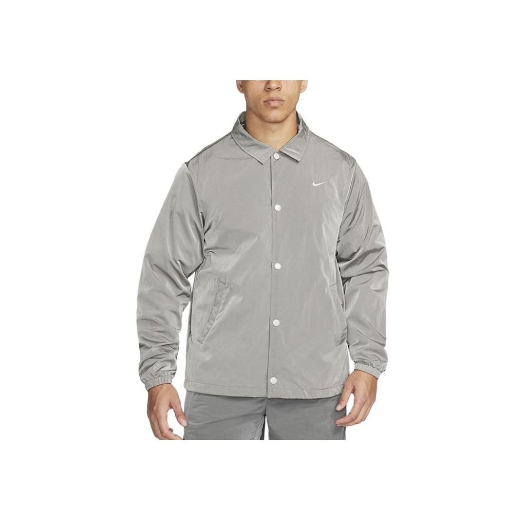 Nike Coaches Jacket Men Outerwear Dark-Grey DQ5006-012