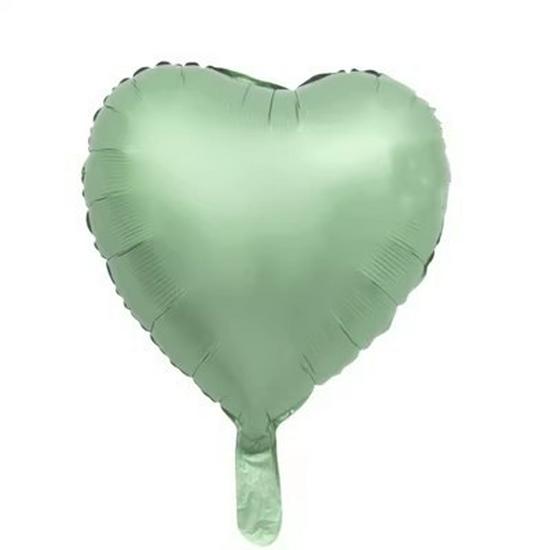 18" Heart-Shaped Foil Balloon for Weddings & Valentine's Day Celebrations