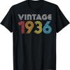 1936 Vintage Für Geborene In T-Shirt