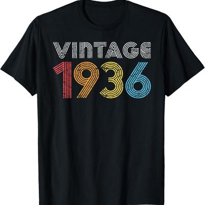 1936 Vintage For Made Born In T Shirt
