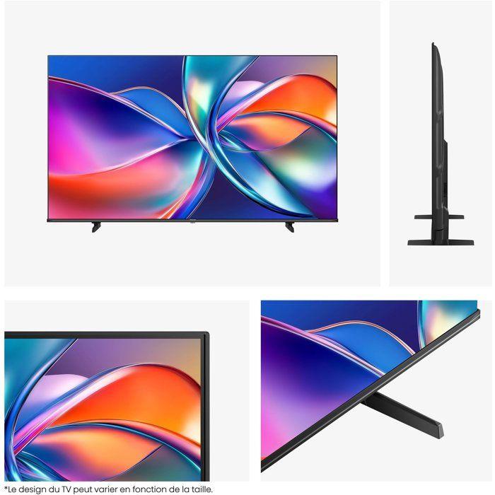 HISENSE 43E7S - 43" QLED TV (108 Cm) - 4K UHD 3840x2160 - HDR10+ - Smart TV Vidaa - 3xHDMI 2.1 - WiFi