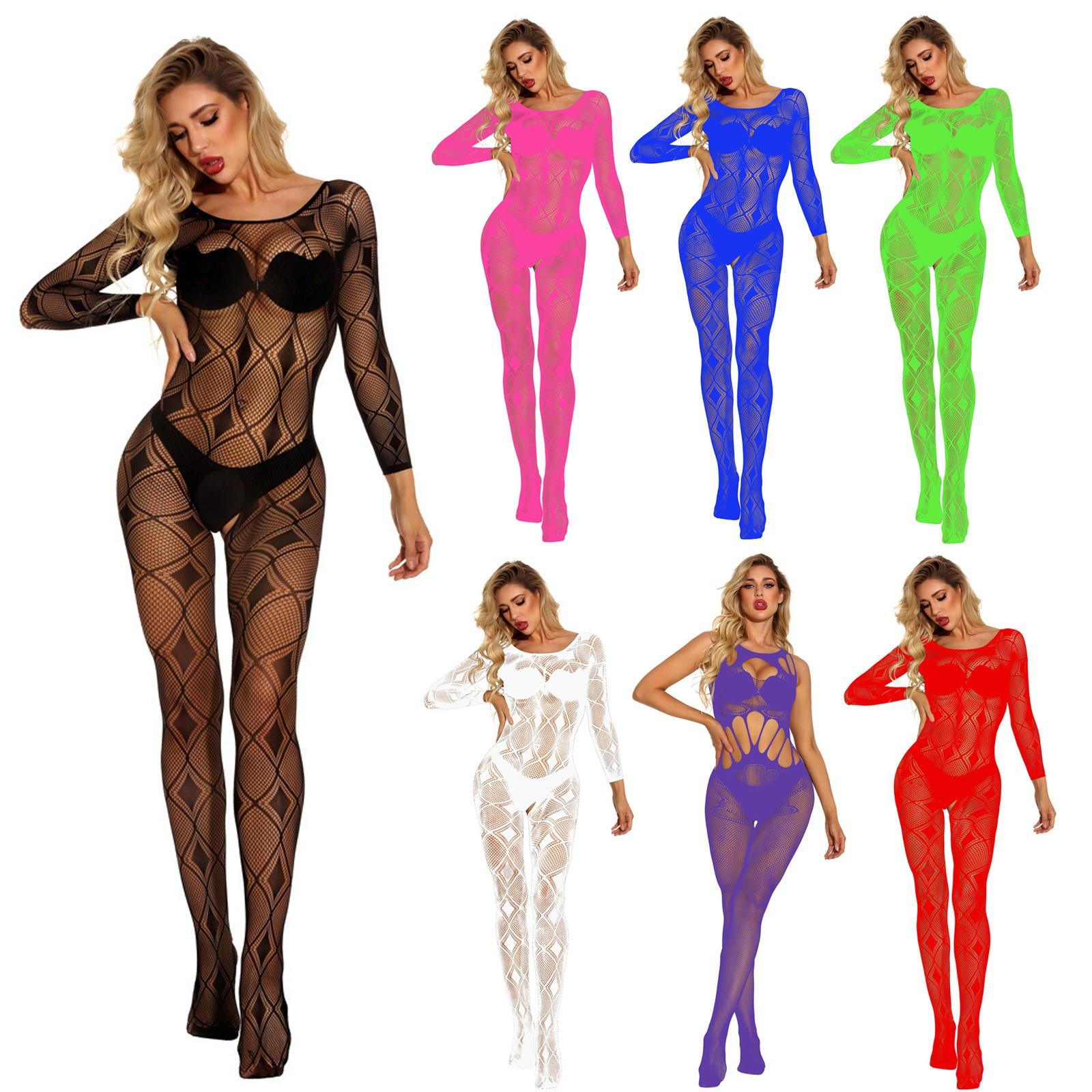 

[Брисанд] Сексуальные женщины Ажурная сетка Babydoll Нижнее белье Ночное белье Пижама Боди