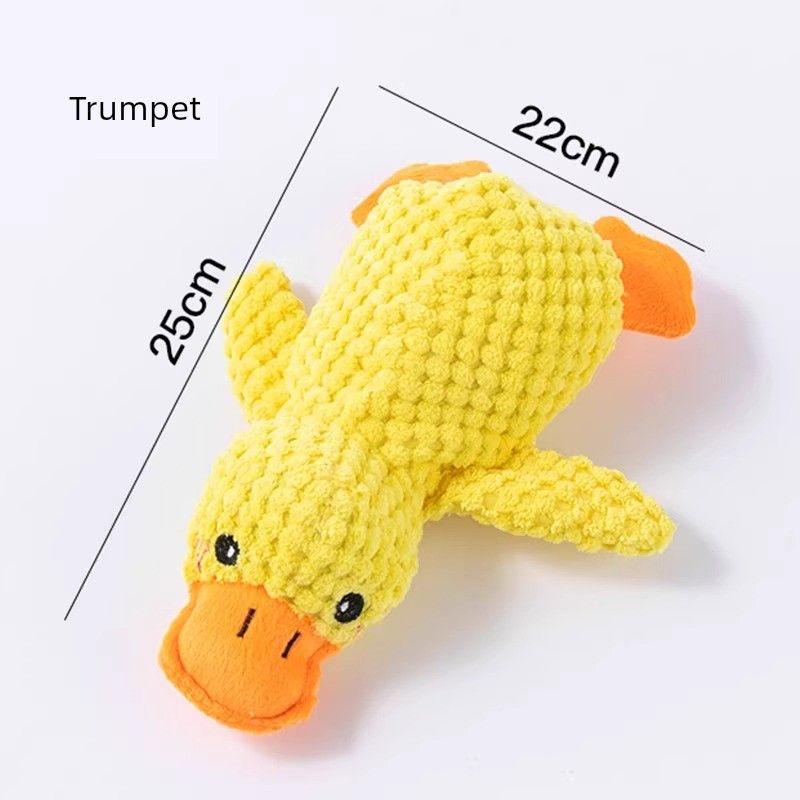 

Игрушка Устойчивая к укусам Саморазвлекающая Снимающая скуку Большая, Средняя и Маленькая Собака Собака Companion duck small size (20cm long)