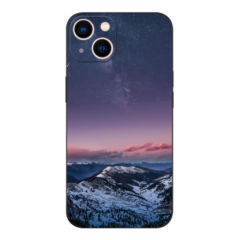Black tpu Case For Samsung galaxy S22 S20 S21 FE PLUS ultra+S10 E lite back cover night starry sky