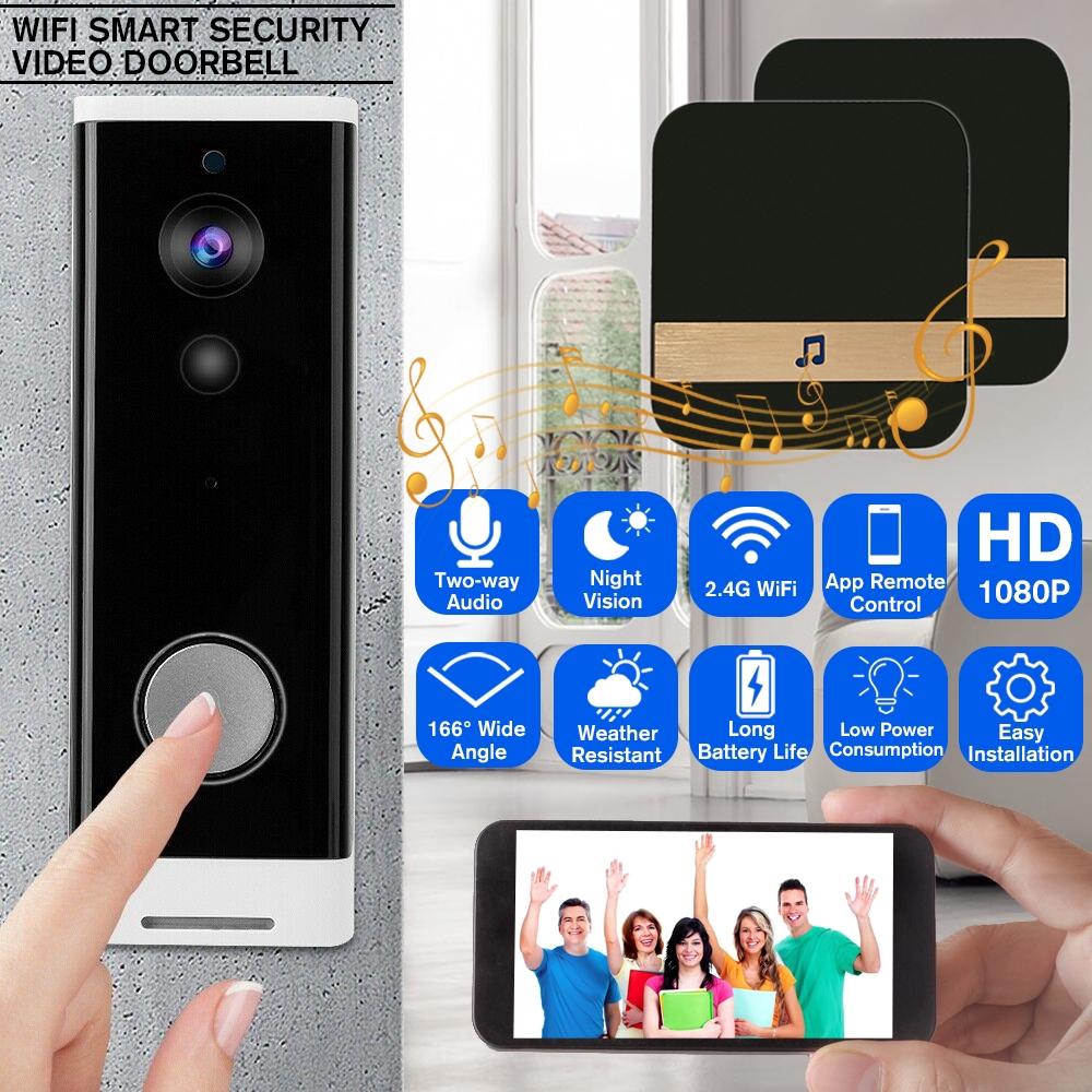 Smart IP Video Intercom WI-FI Video Door Phone Door Bell WIFI Doorbell Camera For Apartments IR Alarm Wireless Security Camera New