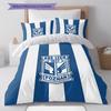 Set Biancheria da Letto con Fantasia Lech Poznań Copripiumino Federa Decorazione per la Casa Regalo (1 * copripiumino + 2 * federa, senza nucleo)