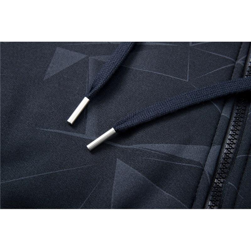 Men's Winter Fashion Casual With Thick Lambskin Fleece Hooded Cardigan Jacket