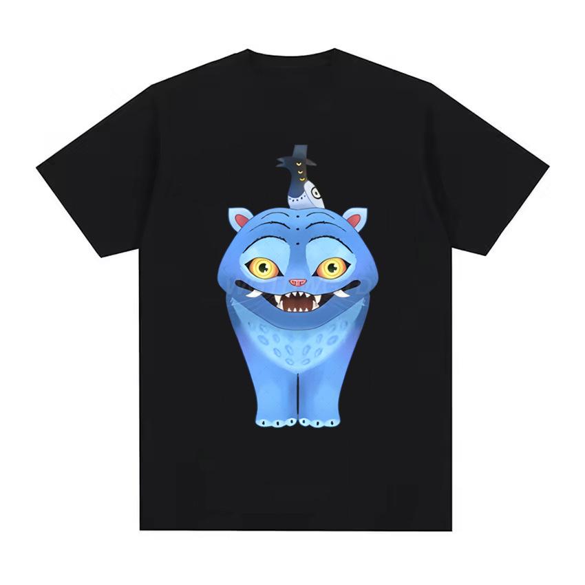 Summer Round Neck Demon Hunter Pattern 3D Printed Top Fashionable Casual Short Sleeved Children's Boy and Girl Kids Unisex T-shirts