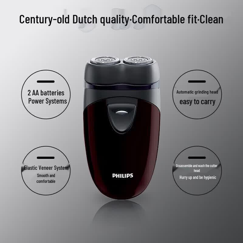Philips Electric Shaver PQ206/18 CN plug (adapter included)