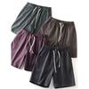 American Pure Cotton Knitted Shorts Men's Summer 2024 New Arrival Sports Fifth Pants Export Men's Pants Full Cotton Casual Pants
