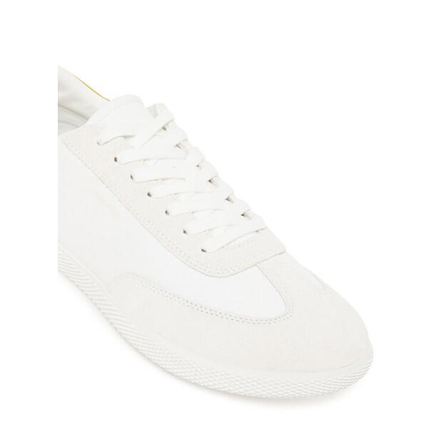 Мужские кроссовки Calvin Klein Low top lace up cv mix hm0hm01724 белые