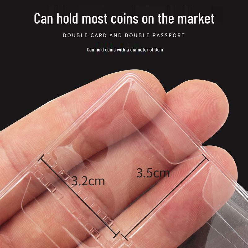 120-Pocket Large Capacity Leather Coin Album for Silver Dollar and Commemorative Coins