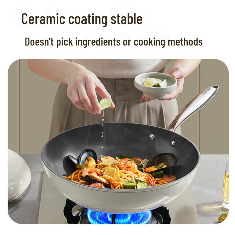 Supor Non-stick Multi-purpose Wok & Pancake Pan