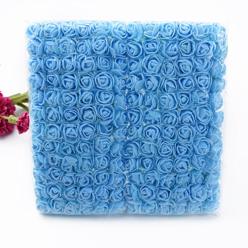 1/3PCS Artificial Foam Roses Flowers lace Home Wedding Room Decor Festival Bride Bouquets Wreath Gift Box garden arch party DIY