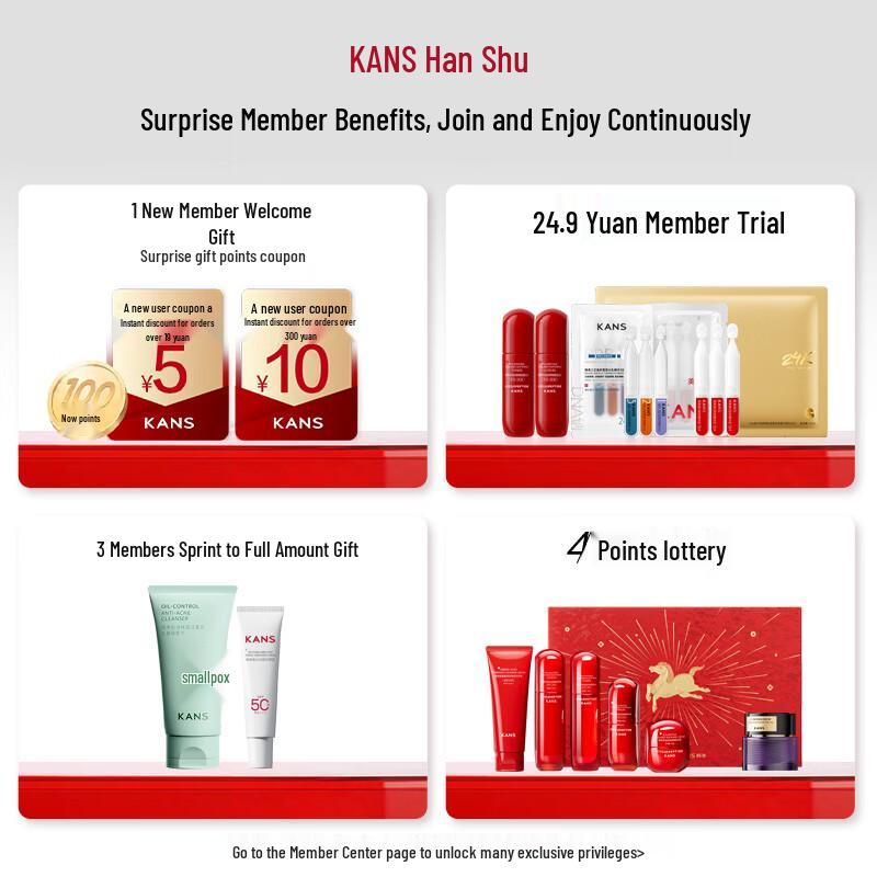 Han Shu 377 Whitening & Hydrating Skincare Ampoule Set