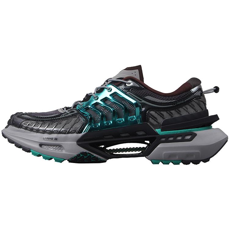 

Новые повседневные кроссовки LiNing Xuankong Мужские Низкие Темно-серые AGLR041-14 43.5