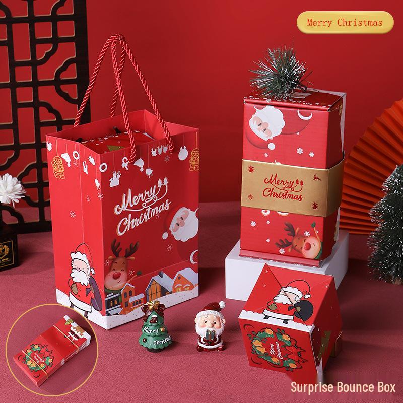 Douyin-Style Birthday Surprise Box: Popping Red Envelopes & Flying Confetti Explosion Gift