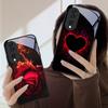 Brilliant Flame Rose For Honor Magic 4 5 6 Pro 7 X6 X9c X9 X6b X8 X9b X5b X8b 30 Pro+ 50 Pro 70 90 200 Lite Glass Phone Case