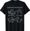 Scientific Meowthod Funny Science Cat Teacher Student Cool T-Shirt