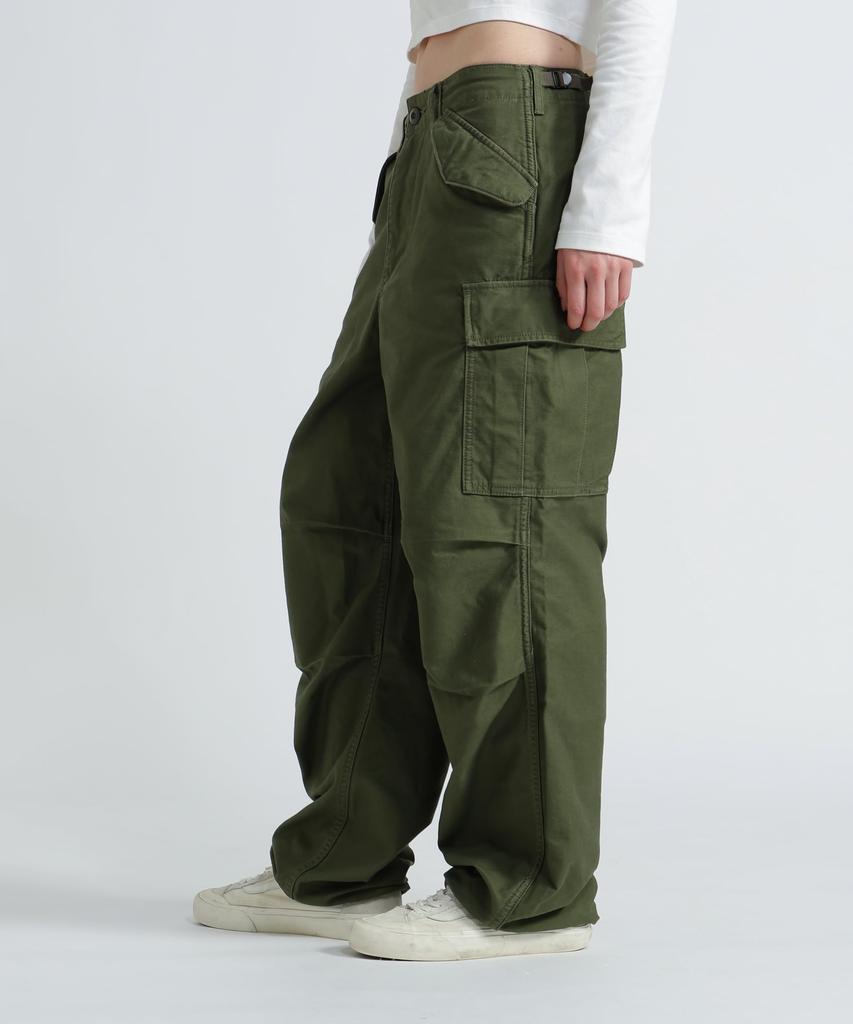 AVIREX Long Pants Direct Store Limited NYLON/COTTON M-65 FATIGUE PANTS Nylon Cotton M-65 Fatigue Pants Women's S 310 Olive 783-5910601