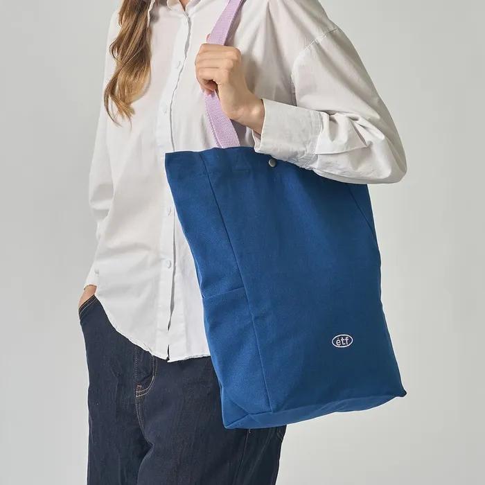 ETF Essential Color Layered Cotton Bag 5 Colors