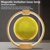 360 Degree Rotation Magnetic Levitation Moon Lamp Bluetooth Speaker Wireless Subwoofer 7 Colors Floating Suspended Sound Box