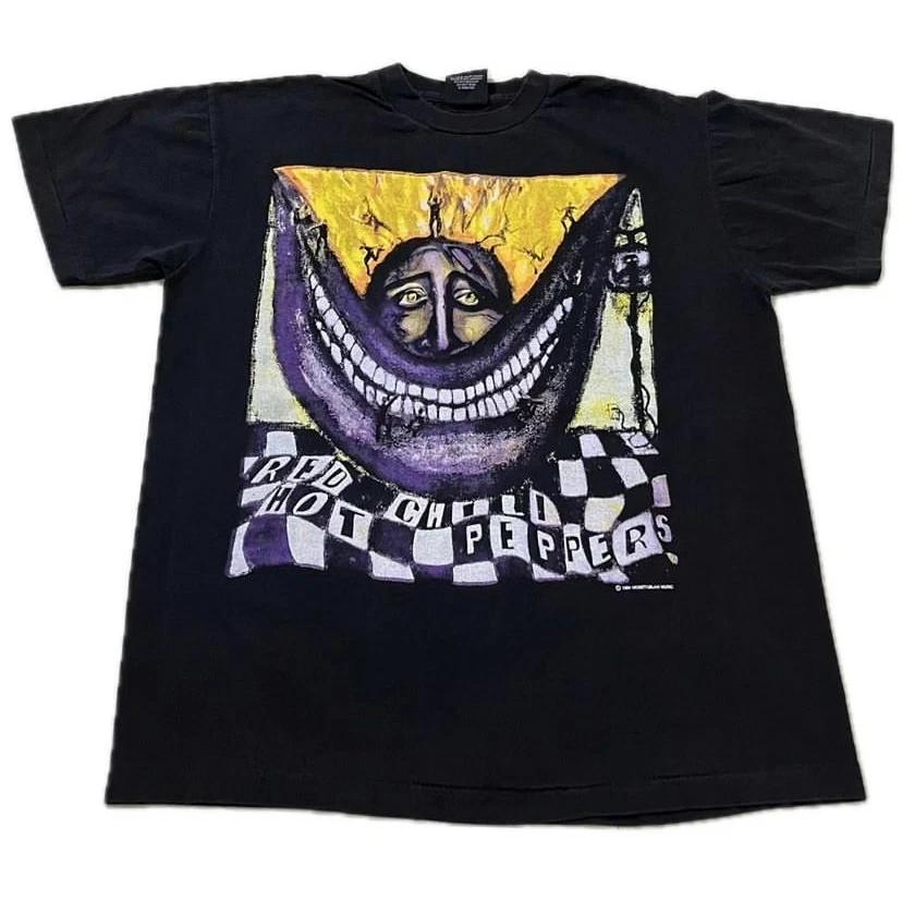 Vintage 1994 RED HOT CHILI PEPPERS Världsturné Enkelsömmad T-shirt REPRIS