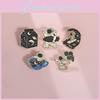 Charming Cartoon Astronaut Brooch Fun And Dreamy Space Planet Metal Badge For Students