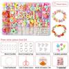 Children Bead Crafting Set Colorful Plastic Materials Handmade Accessories Gift