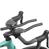 Road Bike Extension Wind Resistant Ergonomic Curved Shape Regulable Arm Position For Speed Optimization