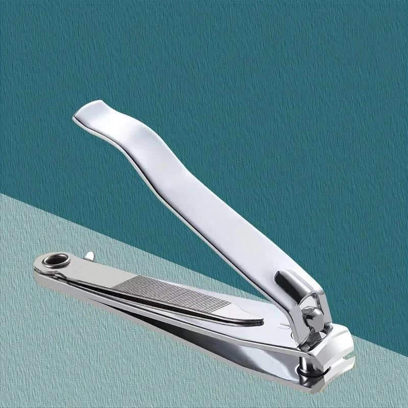 1pc Portable large nail clippers, household rotating belt filing nail clippers, nail trimming tools