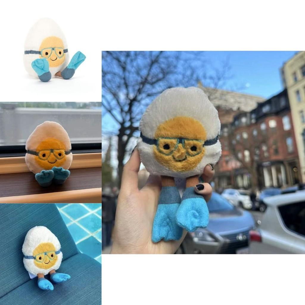 Cartoon Diving Egg Plush Doll Children Toy For Kids And Collectors