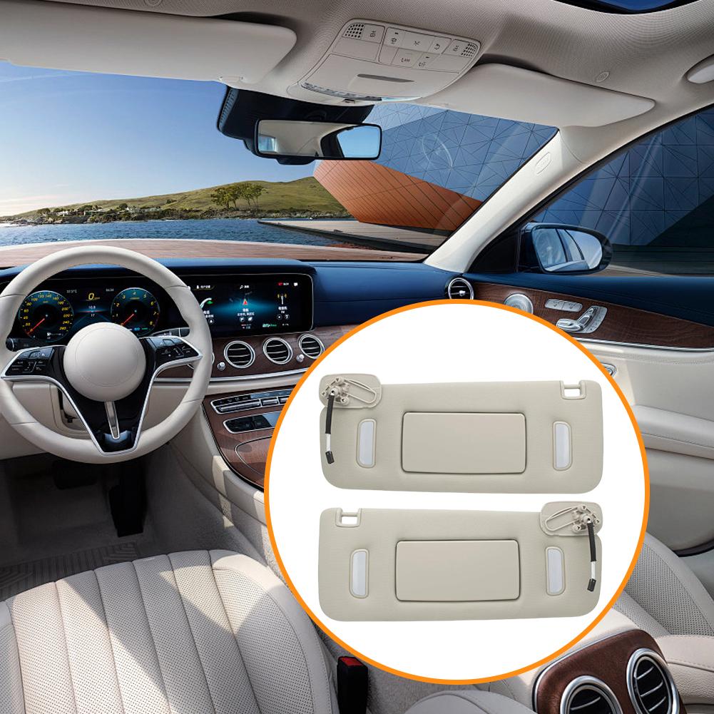 Left & Right Car Sun Shade Replace 22850306 22850310 Car Interior Sun Visor Panel for Chevy Avalanche Silverado Suburban Tahoe