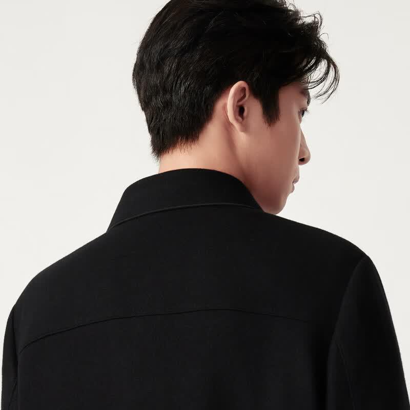 Joeone Men's Slim Fit Wool Blend Executive Jacket