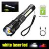 Strong Power 9000LM Flashlight Dual Led Zoom Torch 10 Lighting Modes USB Rechargeable Outdoor Portable Camping Fishing Lantern