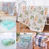 Quilt Printing Flower Cotton Summer Bedding With Breathable Fabric For Bedroom