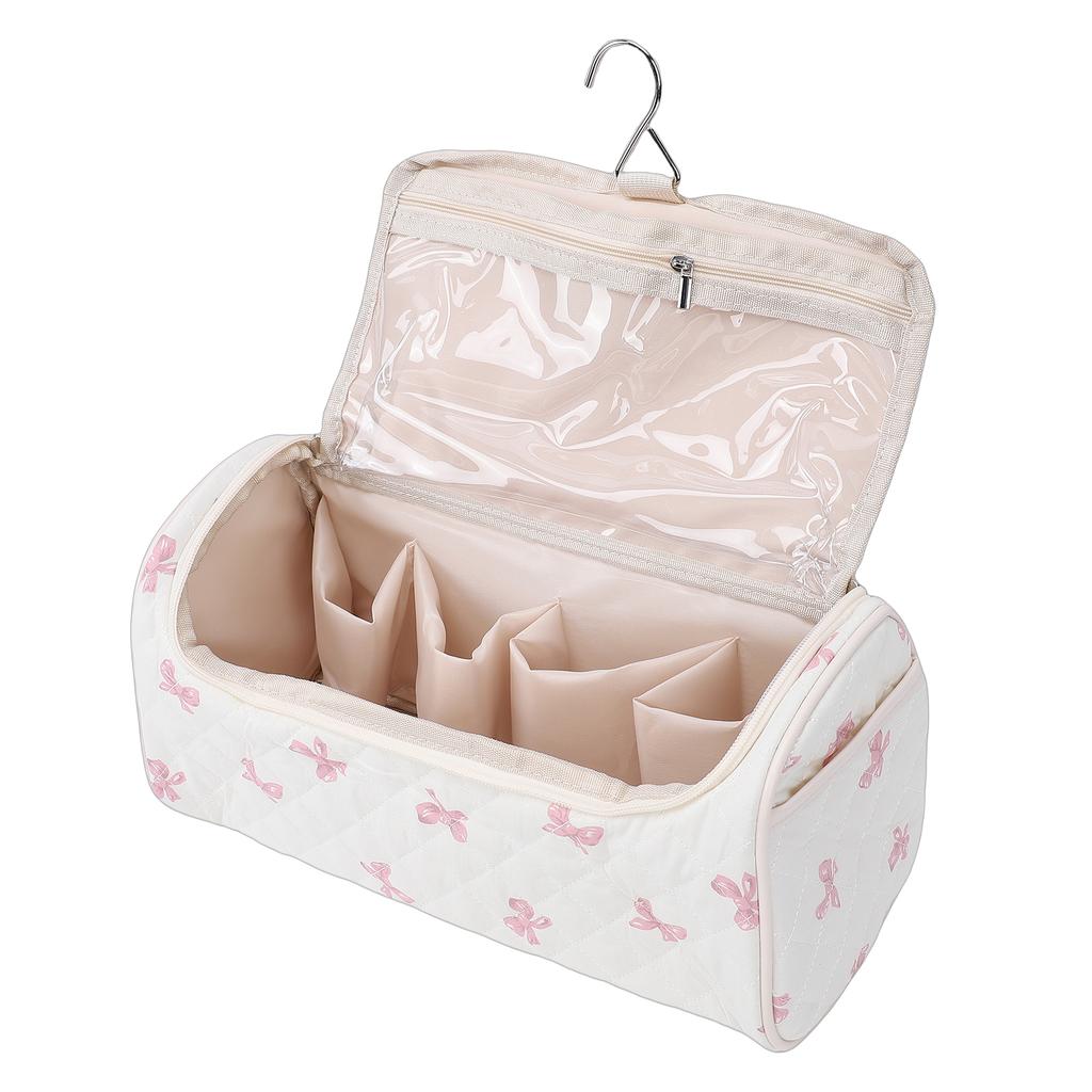 Hair Tools Travel Bag Shockproof Hair Dryer Accessories Storage Case with Metal Hanging Hook Large Capacity Organizer