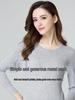 Hengyuanxiang Women's Thin Wool Thermal Underwear Set