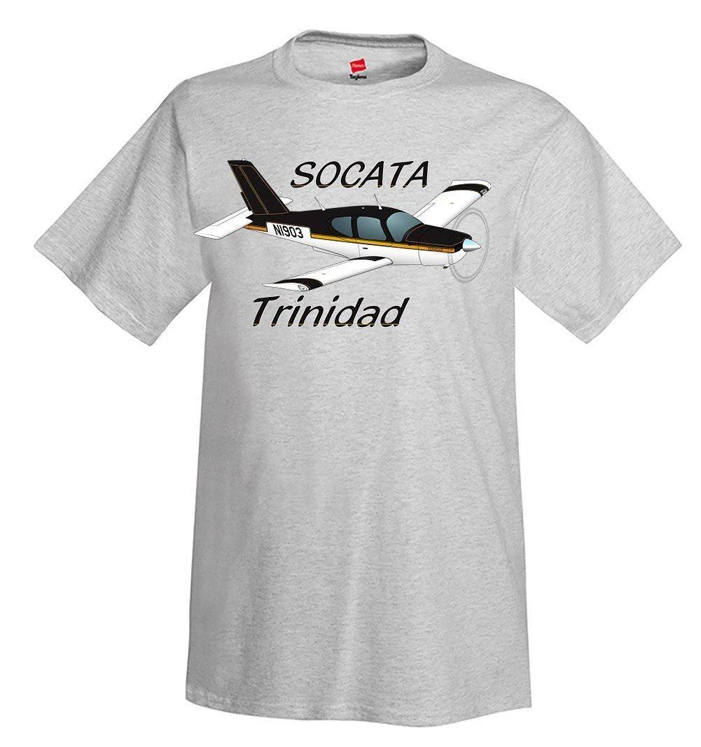 

Socata Trinidad TB 20 Airplane T-Shirt - Personalized w/ Your N# XL