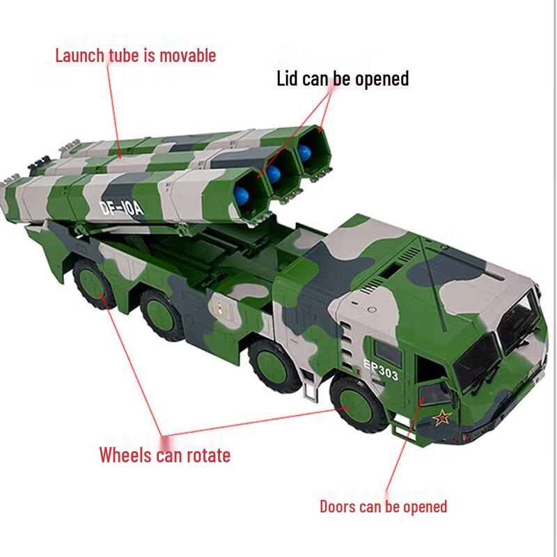 Eagle Shark 1:40 Dongfeng-10A Cruise Missile Vehicle Model