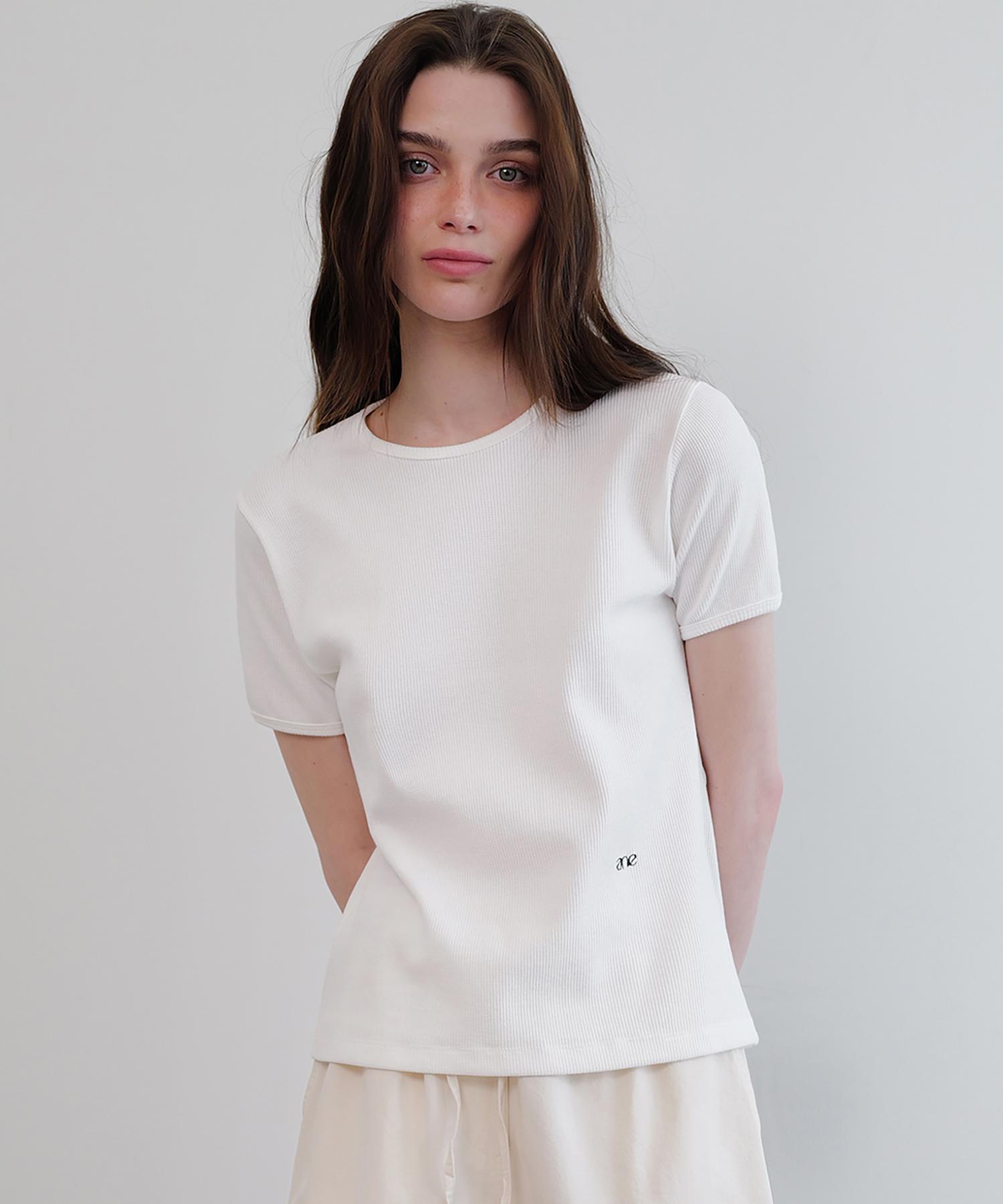 Annies Noah Waffle T-Shirt (White) White