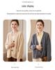 Women's American Style Loose Knit V-neck Cardigan - Casual Spring/Autumn Long Sleeve Outerwear