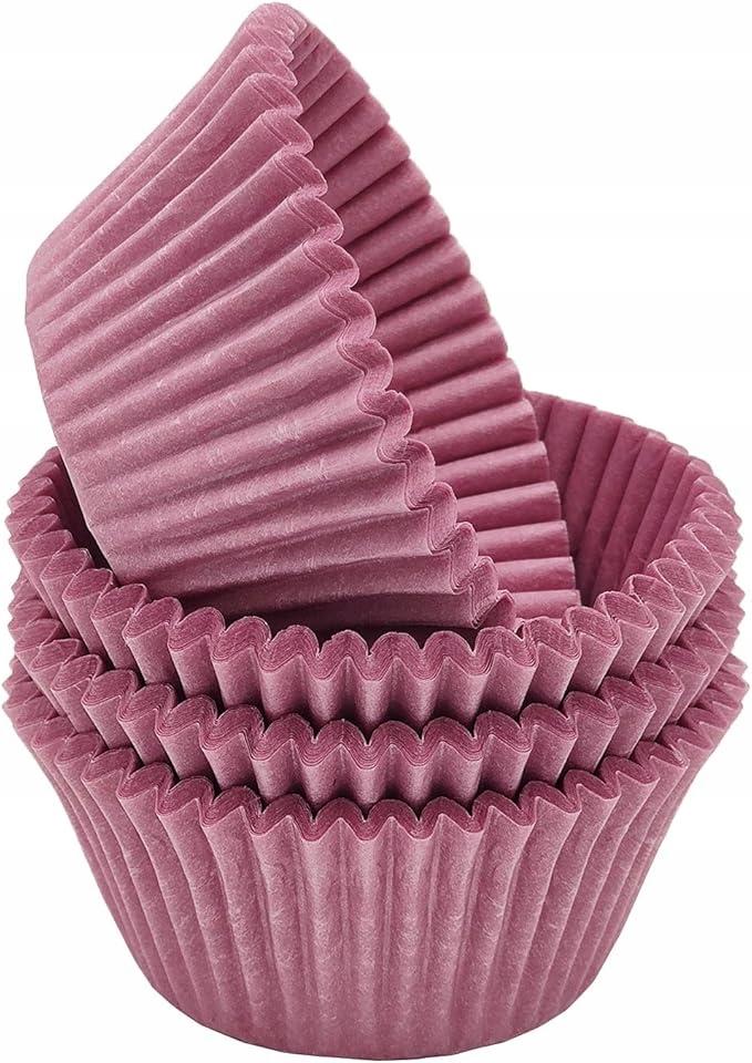 Mombake Parchment Cupcake Liners 100 Pcs Light Purple